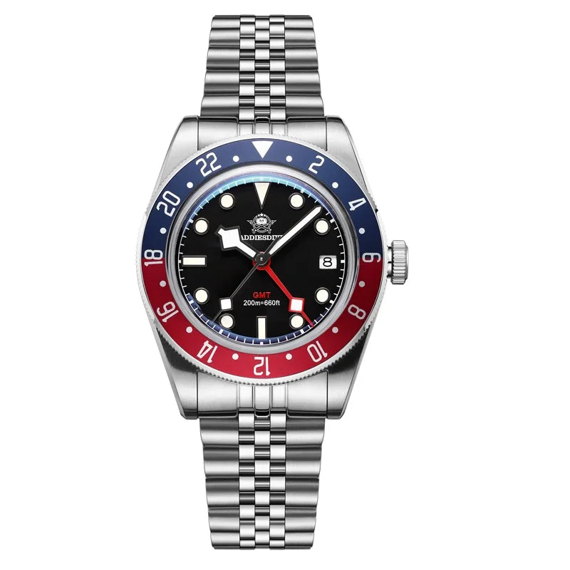 ADDIESDIVE Quartz Diver Watch – Men’s 20Bar Waterproof Sport Wristwatch with Bubble Mirror & Super Luminous Dial