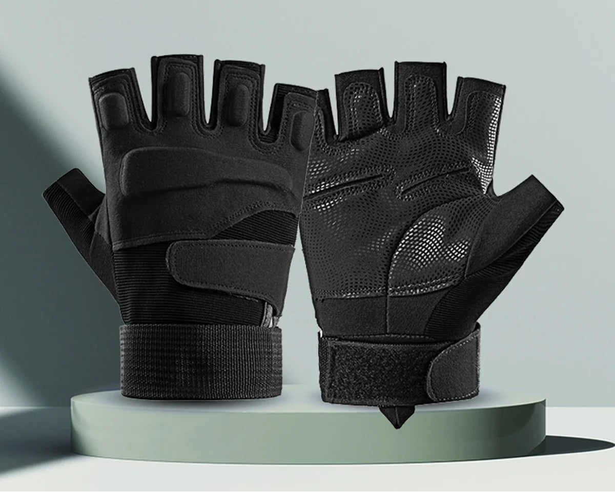 Tactical Gloves for Men – Shockproof Cycling, Shooting, Hunting, Riding & Outdoor Sports Gloves