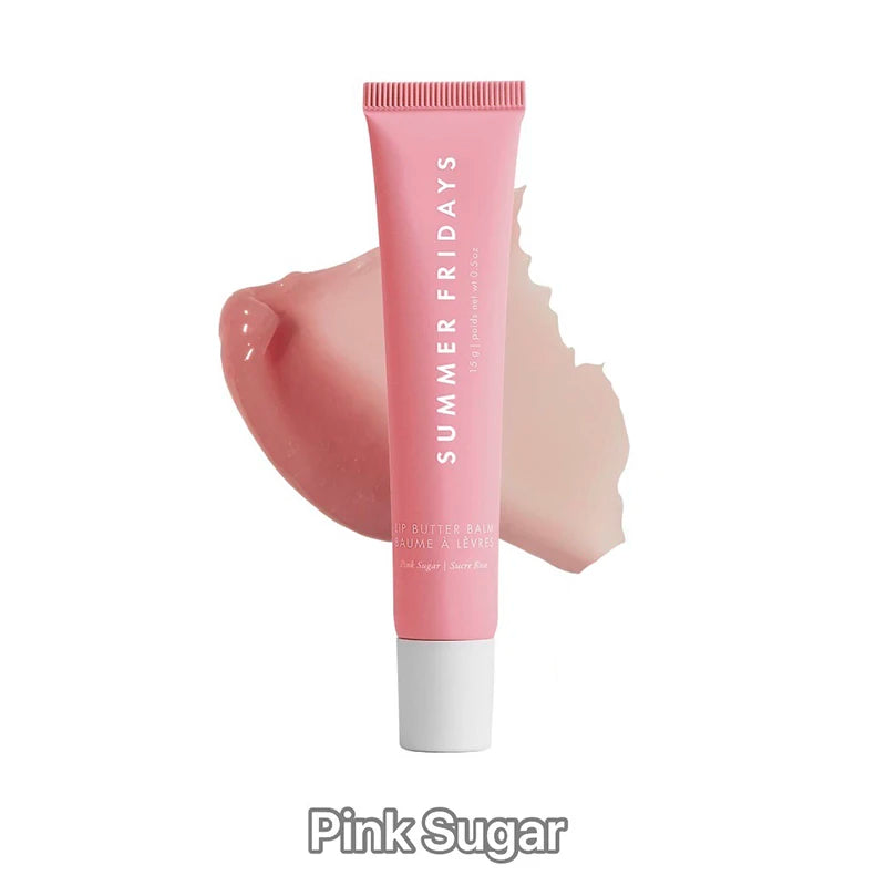 Summer Friday’s Vanilla Beige Lip Balm – Moisturizing Transparent Lipstick & Gloss Set | Hydrating Soft Tube Lip Makeup