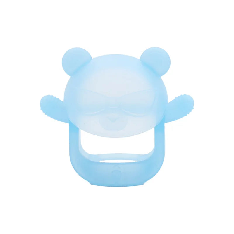 Penguin Silicone Teether for Babies - A Teether Pacifier for Newborns and Breastfeeding Babies