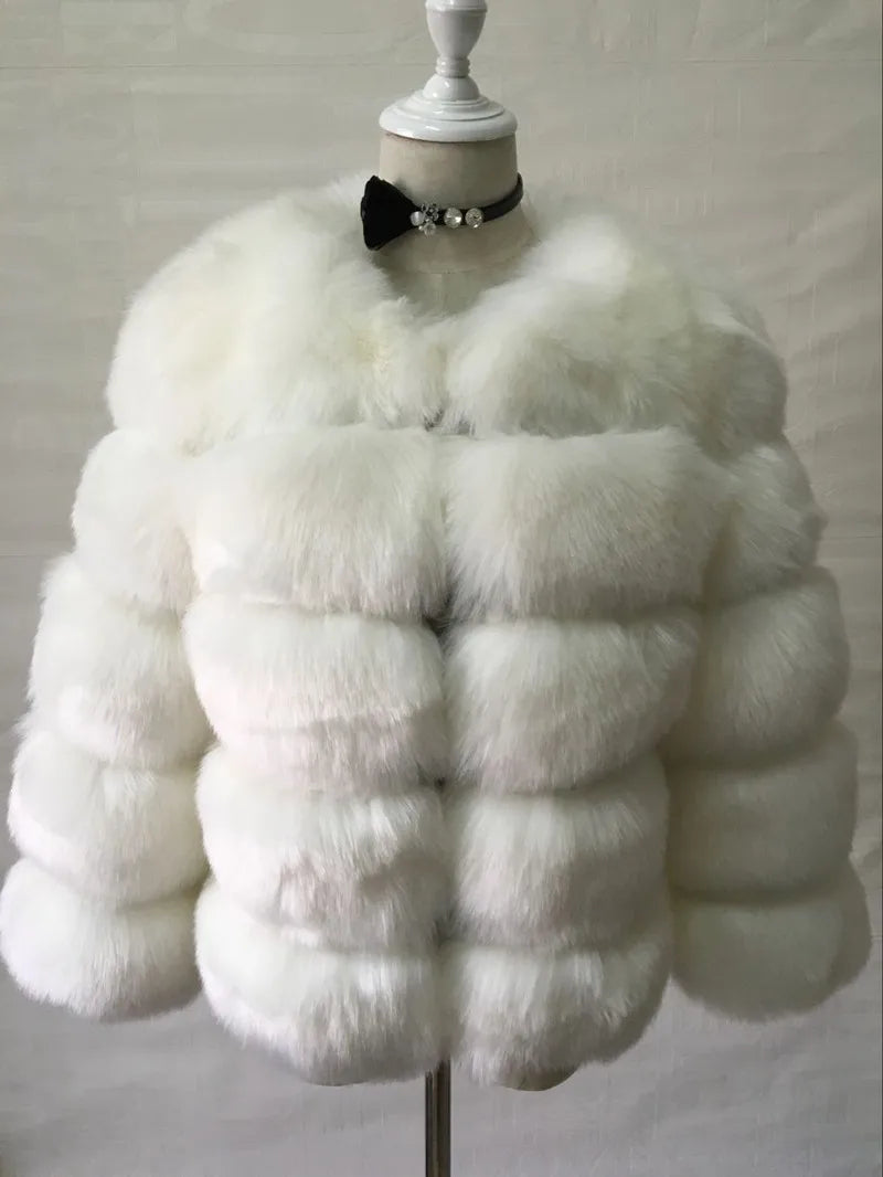 Women’s Faux Fur Jacket – Soft, Warm & Stylish Winter Coat