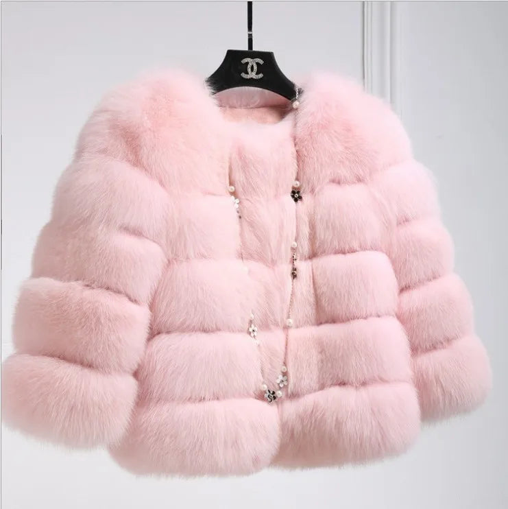 Women’s Faux Fur Jacket – Soft, Warm & Stylish Winter Coat