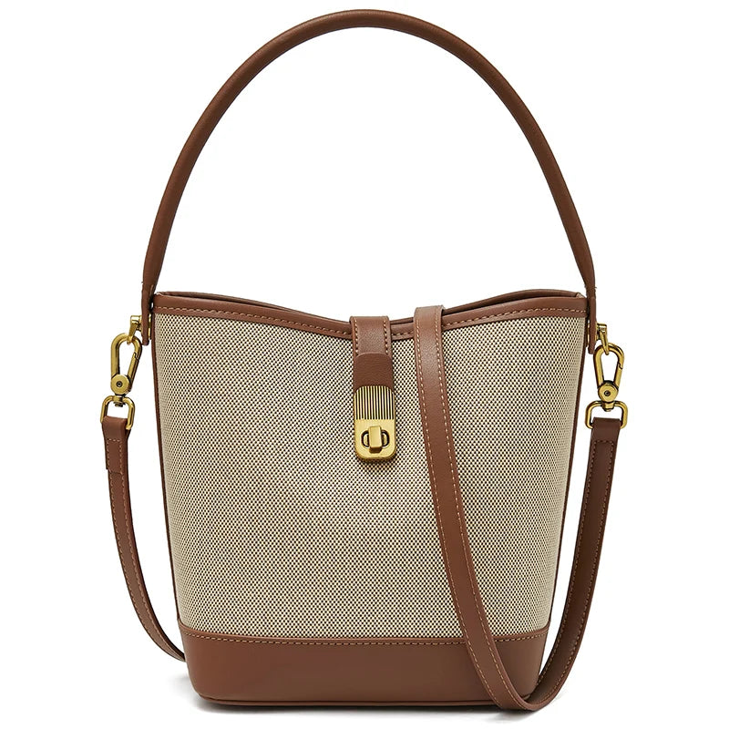 Women’s Small Crossbody Bag – Fashion Bucket Shoulder Bag & Summer Handbag Purse