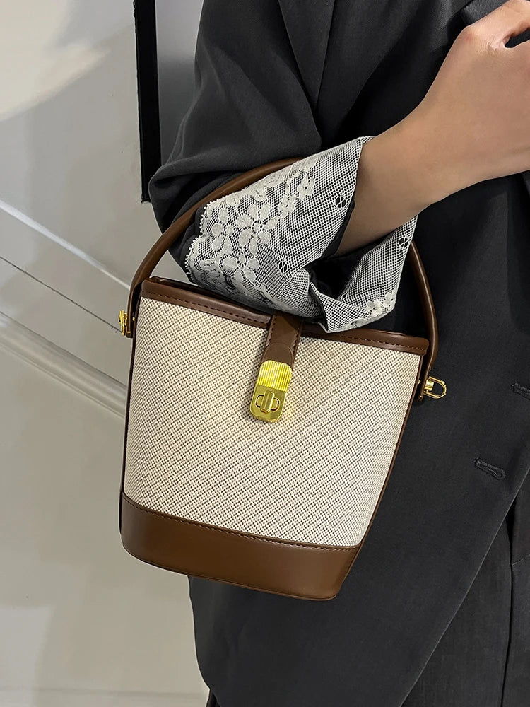 Women’s Small Crossbody Bag – Fashion Bucket Shoulder Bag & Summer Handbag Purse