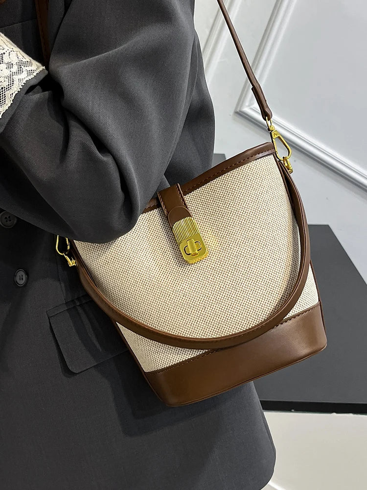 Women’s Small Crossbody Bag – Fashion Bucket Shoulder Bag & Summer Handbag Purse