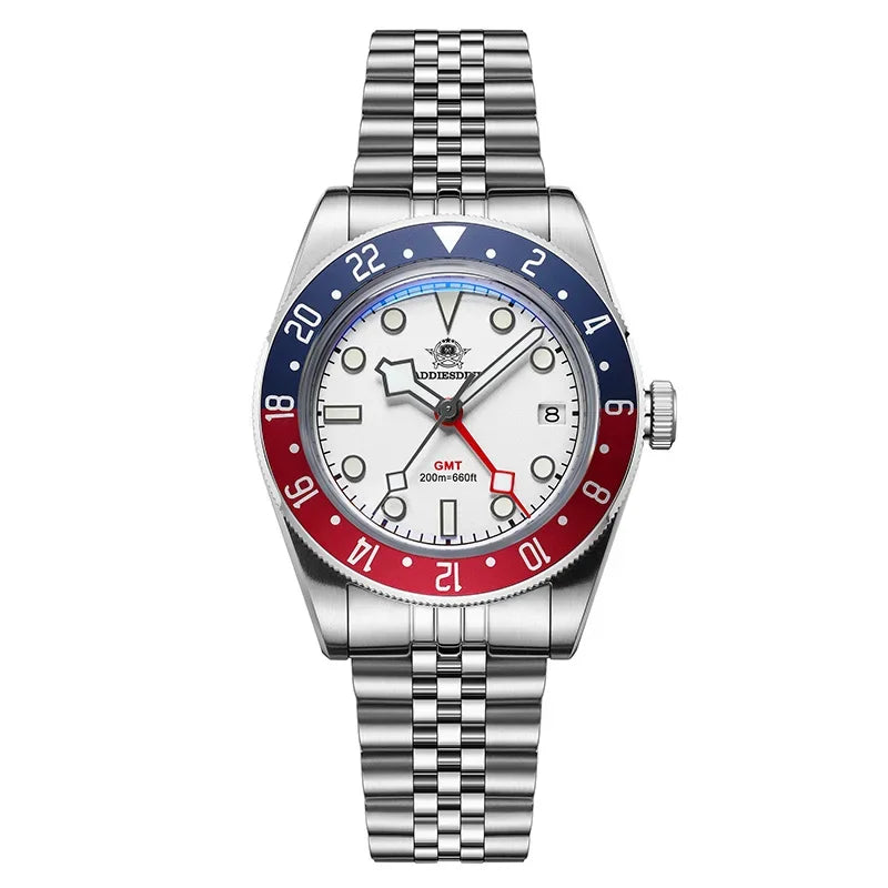 ADDIESDIVE Quartz Diver Watch – Men’s 20Bar Waterproof Sport Wristwatch with Bubble Mirror & Super Luminous Dial