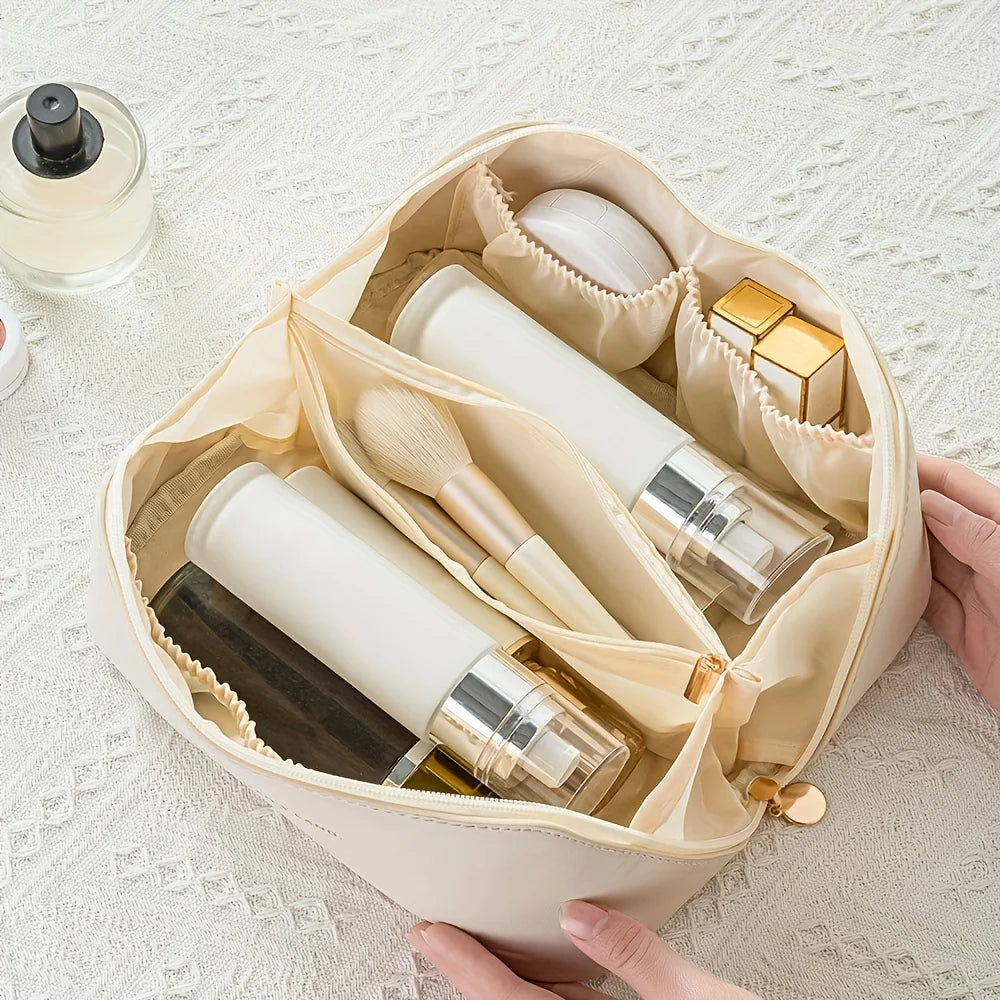 Luxury Makeup Organizer Bag – Travel Cosmetic Case