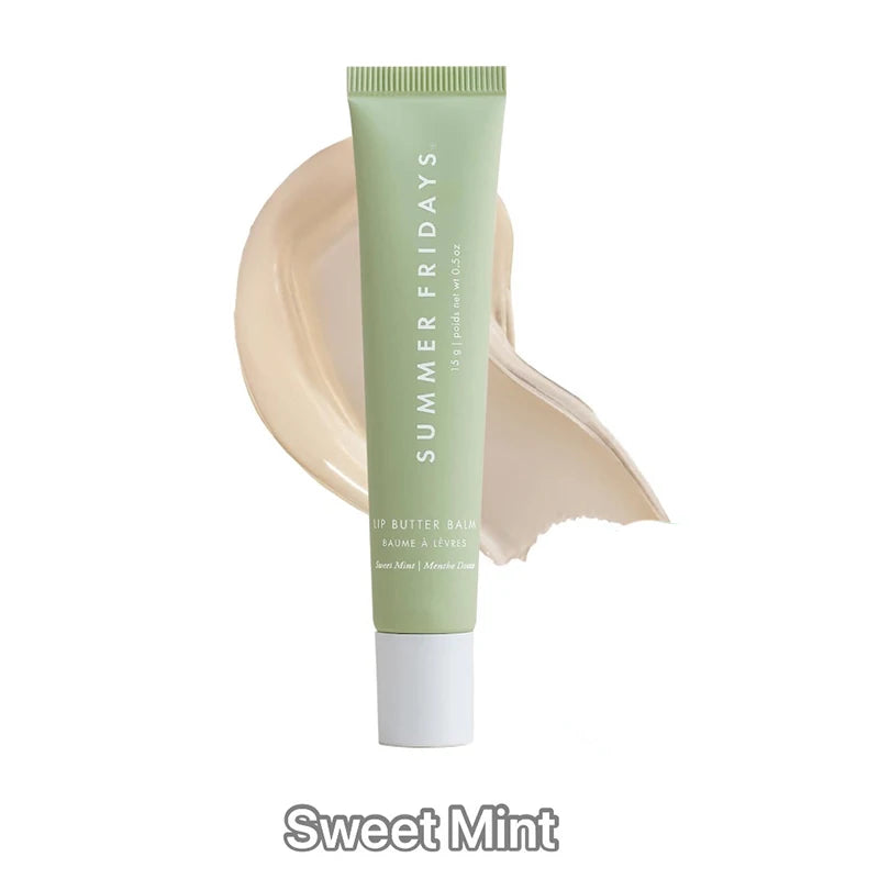 Summer Friday’s Vanilla Beige Lip Balm – Moisturizing Transparent Lipstick & Gloss Set | Hydrating Soft Tube Lip Makeup
