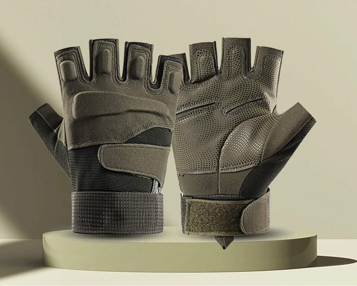 Tactical Gloves for Men – Shockproof Cycling, Shooting, Hunting, Riding & Outdoor Sports Gloves
