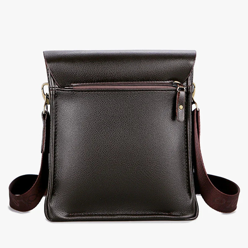 Men’s Polo Single Shoulder Bag – Trendy Vertical Crossbody Shoulder Bag