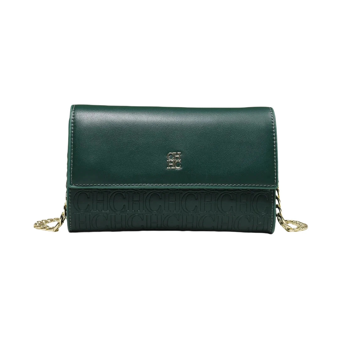 Ceiba Bags Women’s Crossbody Bag – Luxury Chain Shoulder Bag with Letter Design & Color Block Style
