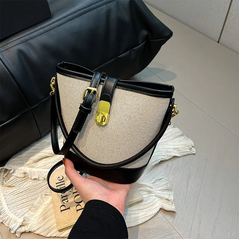 Women’s Small Crossbody Bag – Fashion Bucket Shoulder Bag & Summer Handbag Purse