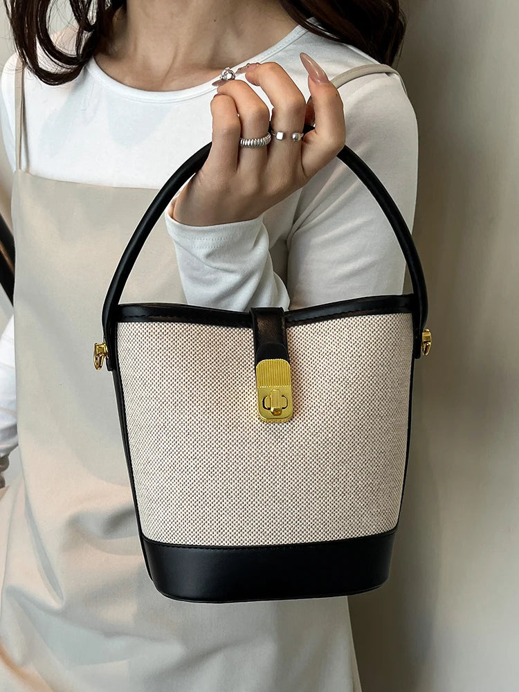 Women’s Small Crossbody Bag – Fashion Bucket Shoulder Bag & Summer Handbag Purse